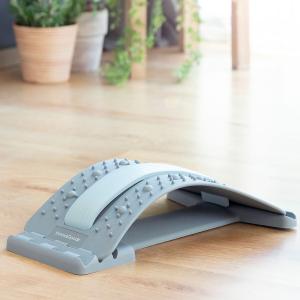 v0103287-lumbar-stretching-support-with-pressure-and-magnetic-points-innovagoods-lumport-grey-blue-one-size