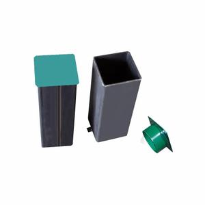0012356-set-of-pots-with-cover-for-fixed-posts-square-section-softee-equipment-gray-green-one-size