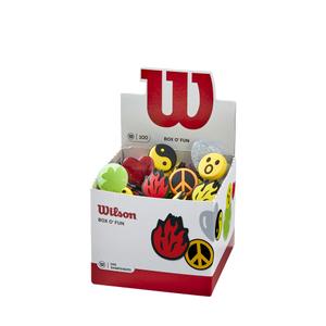 wr8404801-anti-vibration-box-of-100-pieces-wilson-o-fun-multicolour-one-size
